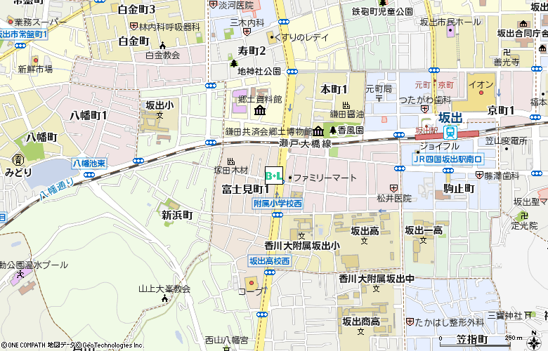 沖津メディカルサービス付近の地図
